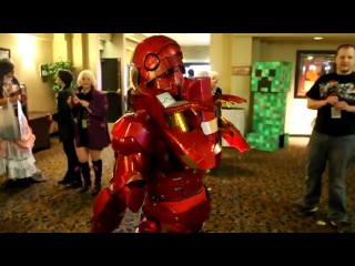 unrealistically cool iron man cosplay costume